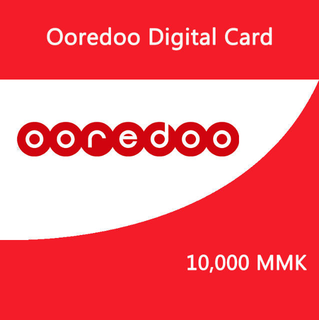 Picture of Ooredoo Digital Epin 10,000 MMK