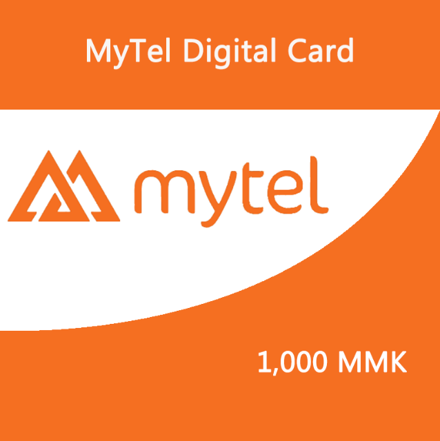Picture of MyTel Digital Epin 1,000 MMK