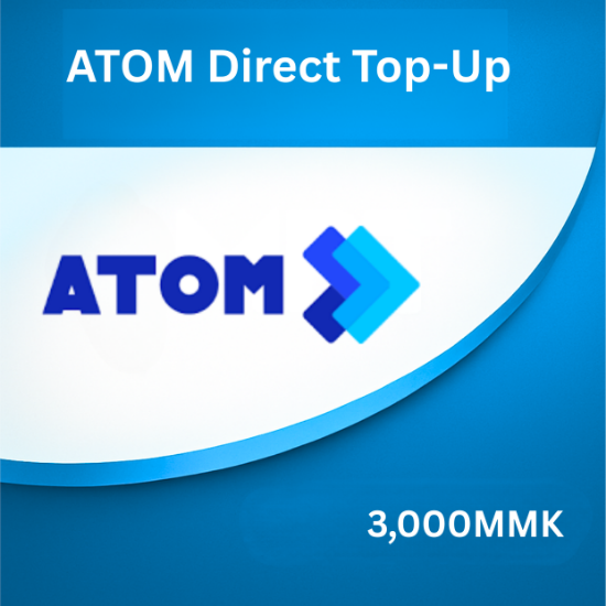 Picture of ATOM Top-Up📱3,000 MMK