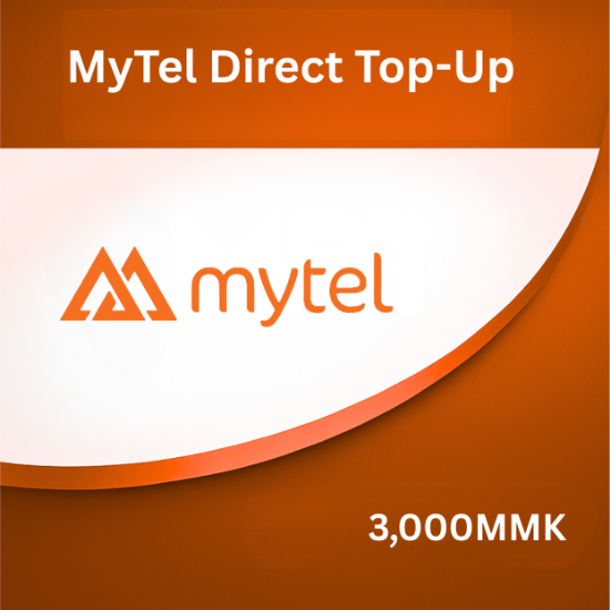 Picture of MyTel Top-Up📱3,000 MMK