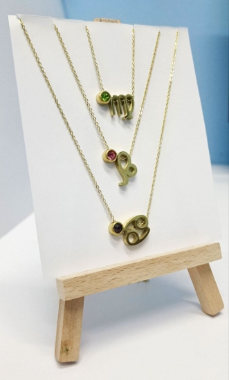 Picture of Zodiac Sign Necklace (Cancer, Leo, Virgo)